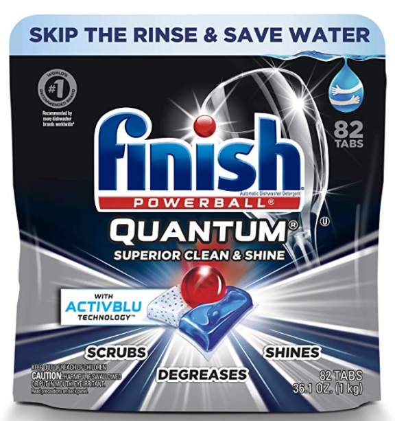 Finish – Quantum – 82ct – Dishwasher Detergent