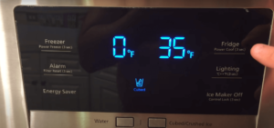 How to Set Temperature on Samsung French Door Refrigerator with External Controls