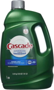 Cascade Advanced Power Liquid Machine Dishwasher Detergent with Dawn